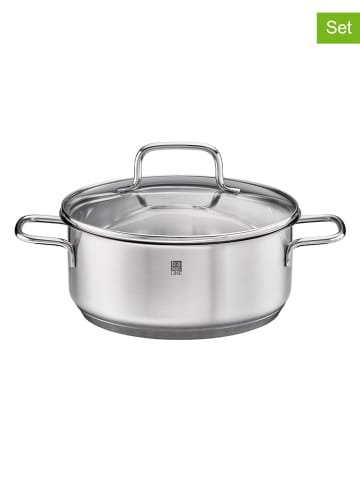 Rösle 2-delige set: roestvrijstalen pan "Basic Line" - Ø 20 cm