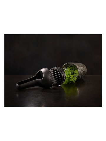 Rösle Kruidendouche zwart/zilverkleurig - (L)22 cm