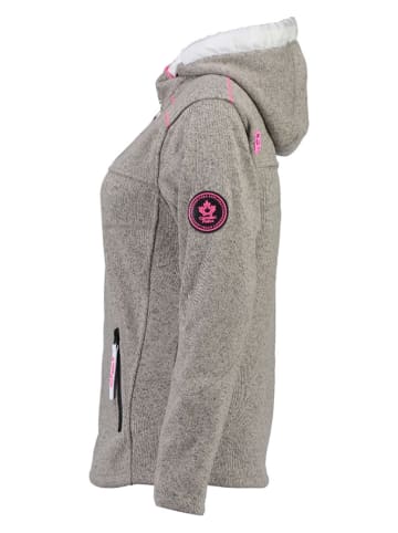 Canadian Peak Kurtka polarowa "Terrufleak" w kolorze szarym