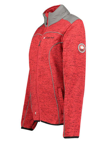 Canadian Peak Fleecejacke "Theseak" in Rot