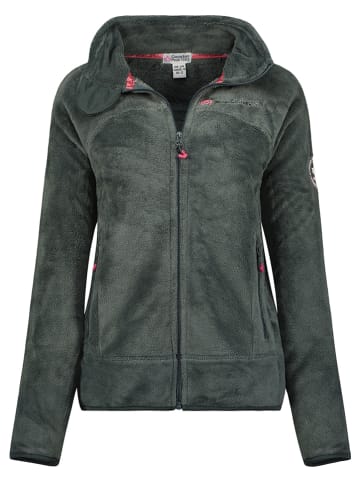 Canadian Peak Fleecejacke "Udilas" in Anthrazit