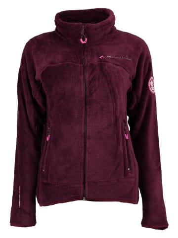 Canadian Peak Fleecejacke "Udilas" in Bordeaux