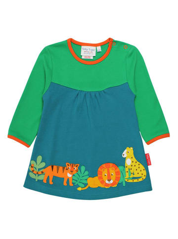 Toby Tiger Kleid in Grün