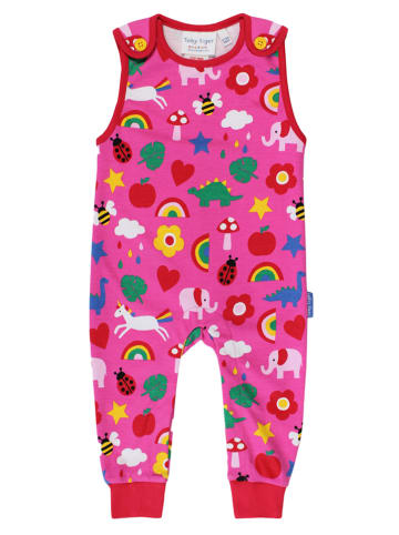 Toby Tiger Overall in Pink
