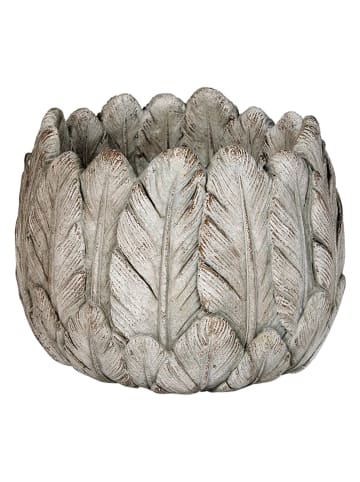 Clayre & Eef Blumentopf in Grau
