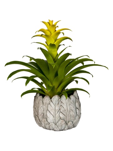 Clayre & Eef Blumentopf in Grau