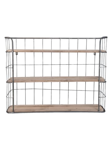 Clayre & Eef Wandregal in Braun - (B)85 x (H)64 x (T)20 cm
