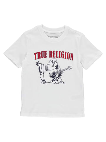 True Religion Shirt "Buddha Crew Neck Tee" in Weiß