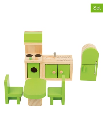 small foot 6-delige poppenhuismeubelset "Keuken" - vanaf 3 jaar