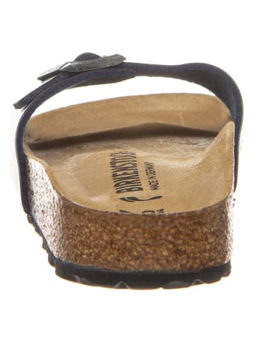 Birkenstock Pantoletten "Madrid" in Dunkelblau - Weite S