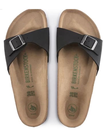 Birkenstock Slippers "Madrid Earthy Vegan" zwart