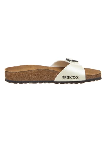 Birkenstock Klapki "Madrid" w kolorze kremowym
