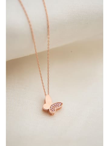 Lodie Silver Zilveren ketting met hanger - (L)43 cm