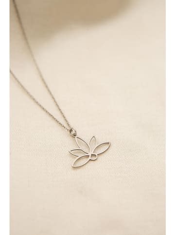 Lodie Silver Zilveren ketting met hanger - (L)43 cm