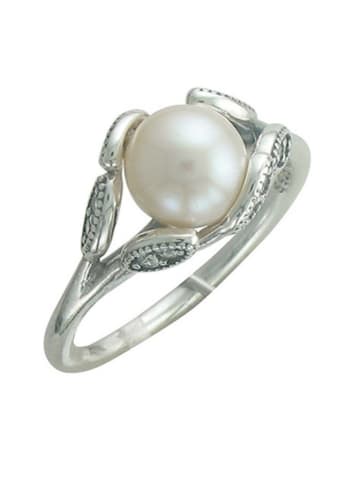 Pandora Silber-Ring mit Edelsteinen und Perle