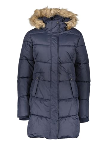 Icepeak Doorgestikte mantel "Azusa" donkerblauw