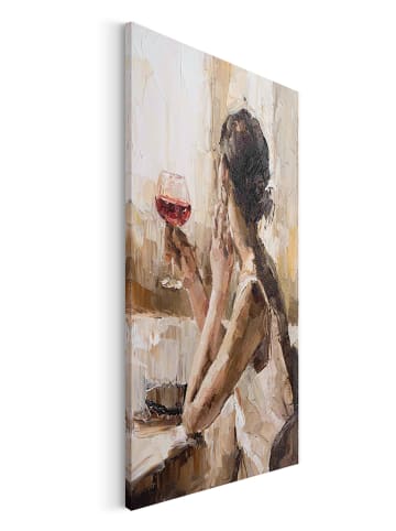 Orangewallz Leinwanddruck "Evening Wine" - (B)50 x (H)70 cm