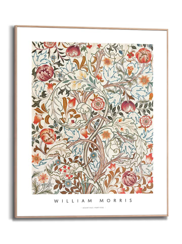 Orangewallz Druk artystyczny "William Morris - Acanthus" w ramce - 40 x 50 cm