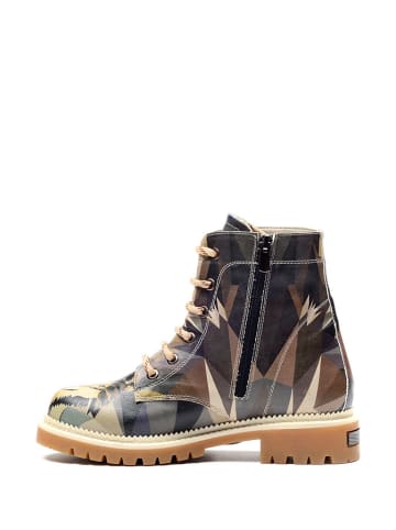 Goby Boots in Beige/ Bunt