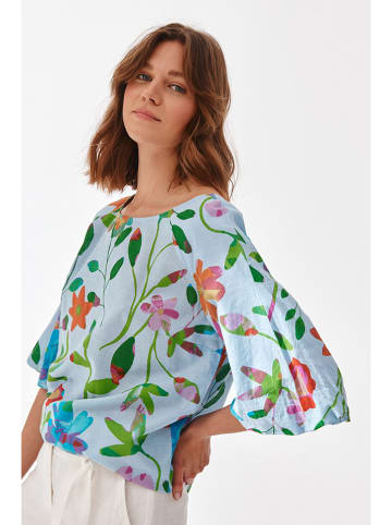 TATUUM Blouse lichtblauw/meerkleurig