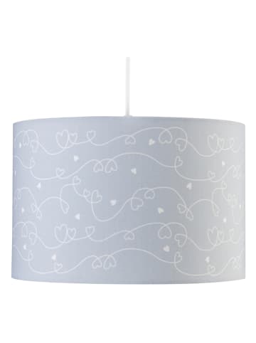 HAPPY STYLE Lampa wisząca "Herz" w kolorze błękitnym - Ø 30 cm
