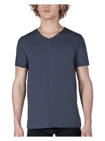 Skiny Shirt in Dunkelblau