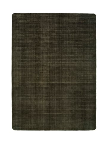 Moma Laagpolig tapijt donkergroen