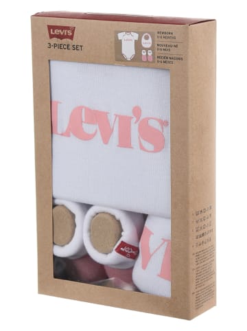 Levi's Kids 3-częściowy zestaw w kolorze białym