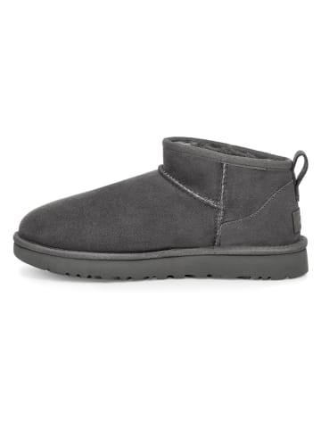 UGG Botki w kolorze szarym z wełny jagnięcej