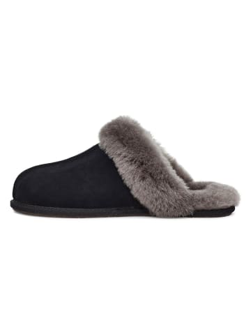 UGG Leren pantoffels "Scuffette II" zwart