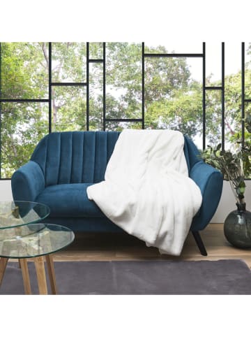 THE HOME DECO FACTORY Plaid in Weiß - (L)150 x (B)120 cm
