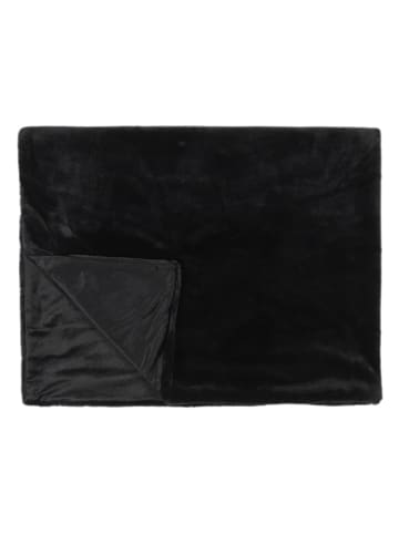 Rétro Chic Plaid zwart - (L)150 x (B)120 cm