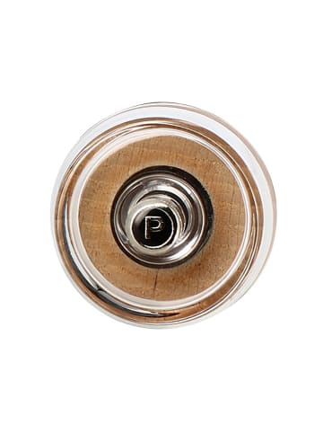 Ogo Living Pfeffermühle in Schwarz/ Buche - (H)8,5 cm