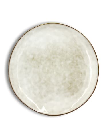 Ogo Living 6er-Set: Speiseteller "Boral" in Creme - Ø 27,5 cm