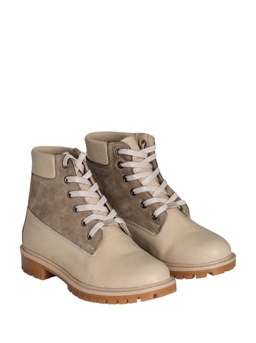Noosy Leren boots beige
