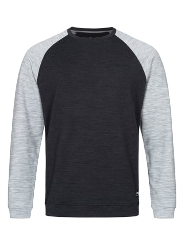 super.natural Sweatshirt "Signature" in Schwarz/ Grau
