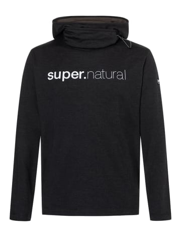 Supernatural Hoodie "Alpine" in Schwarz