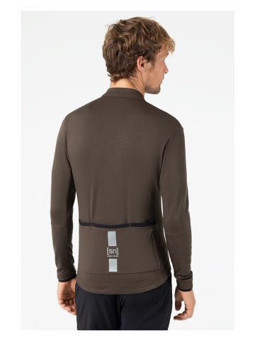 super.natural Fahrradtrikot "Gravier" in Braun