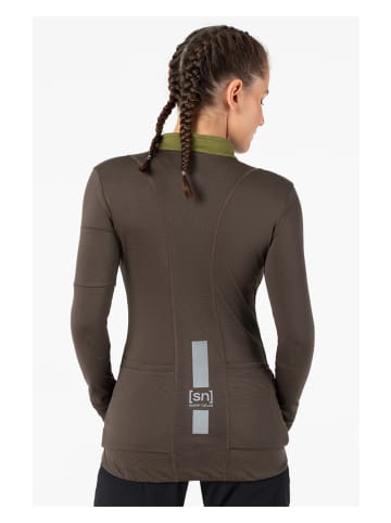 super.natural Fahrradtrikot "Gravier" in Braun