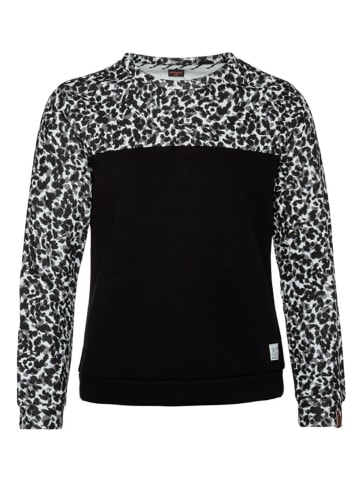 Protest Sweatshirt "Friend" in Schwarz/ Grau/ Weiß