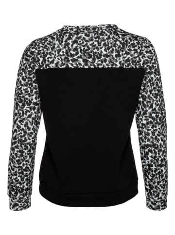 Protest Sweatshirt "Friend" in Schwarz/ Grau/ Weiß