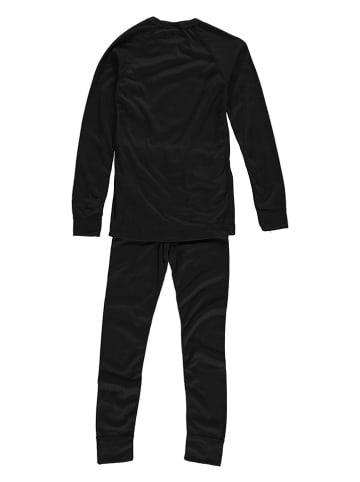 Maier Sports 2tlg. Funktionswäsche-Set in Schwarz