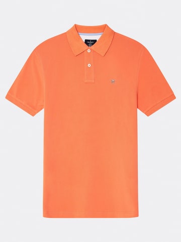 Hackett London Poloshirt "slim fit" oranje