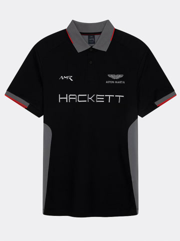 Hackett London Poloshirt "Multi" zwart/grijs