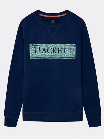 Hackett London Sweatshirt "Swim" blauw