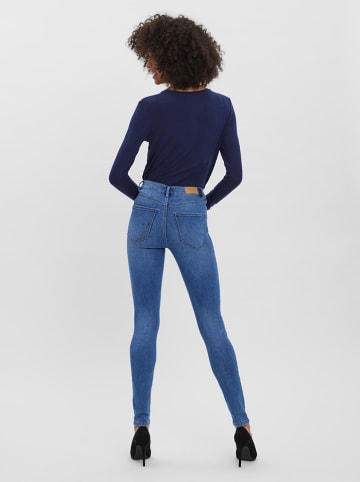 Vero Moda Dżinsy "Sophia" - Skinny fit - w kolorze niebieskim