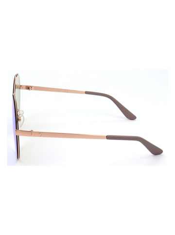 Guess Damen-Sonnenbrille in Roségold/ Hellblau