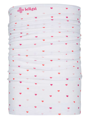 Kilpi Colsjaal "Darlin" wit/roze - (L)47 x (B)27 cm