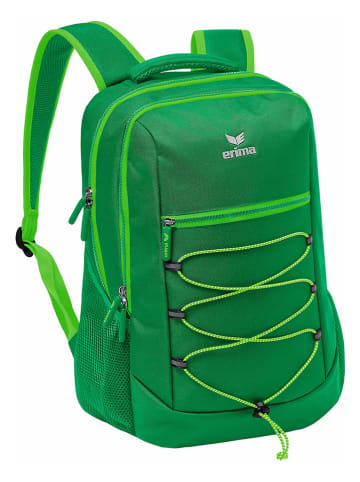Erima Plecak "Squad" w kolorze zielonym - 30 x 45 x 18 cm