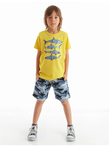 Deno Kids 2tlg. Outfit in Gelb/ Blau